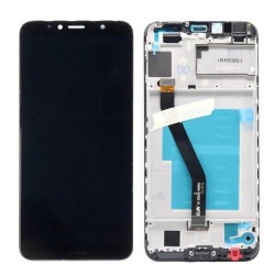 TOUCH+DISPLAY+FRAME HUAWEI Y6 2018 PRETO (SERVICE PACK 02351WLJ)   TOUCH+DISPLAY+FRAME HUAWEI Y6 2018 PRETO (SERVICE PACK 02351WLJ)